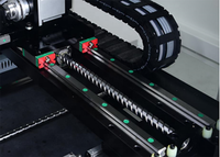 10 têtes HCT-610LV machines électroniques spécialisées dans la production de Dob Bulb Pcb Pick and Place Machine SMT