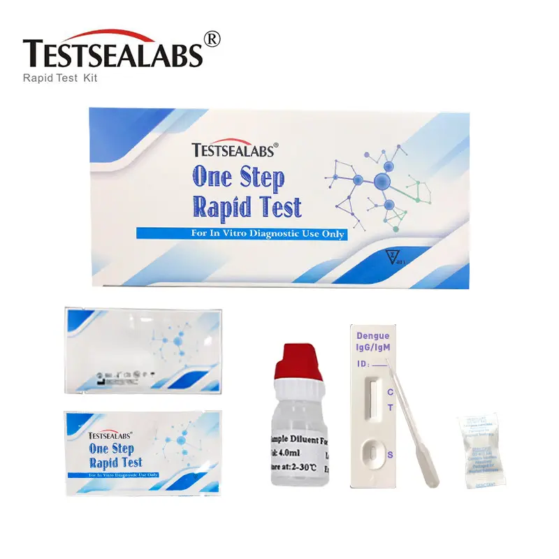 Igg Igm Test e H. Pylori anticorpo Test rapido Dengue Igg_igm e Ns1 Ab Kit dispositivo di Test rapido di alta qualità