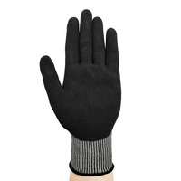Gants de sécurité anti-coupure personnalisés, norme américaine A5/A8/A9, résistants à l'abrasion, avec fil d'acier, EN388