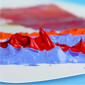 12/18/24 Kleuren Acrylverf Set Hoge Kwaliteit Transparant Aquarel Pigment - Product Image 6