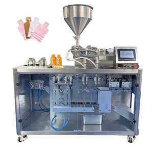 เครื่องบรรจุและปิดผนึกแบบอัตโนมัติสำหรับซอสมะเขือเทศ ครีม น้ำผึ้ง น้ำผลไม้ แบบซองตั้งได้ (Doypack) เหมาะสำหรับธุรกิจขนาดเล็ก - Product Image 1