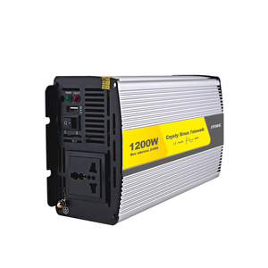 Convertidor de Corriente de Onda Sinusoidal Pura de CC a CA, 12V/24V/48V a 110V/220V, 1000W-6000W, Salida Única, 90% de Eficiencia - Product Image 2
