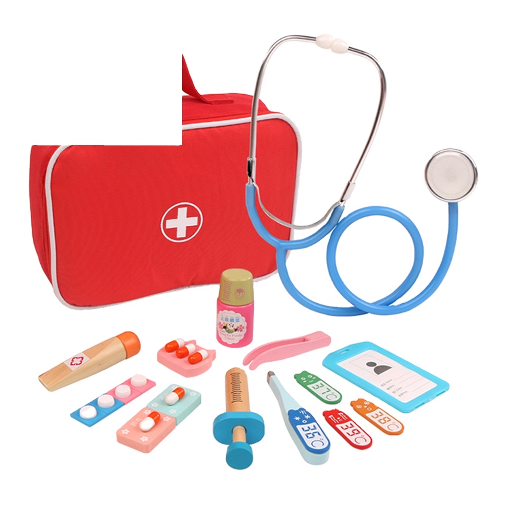 Детский развивающий семейный врач на заказ, игрушка, медицинский набор, игрушка