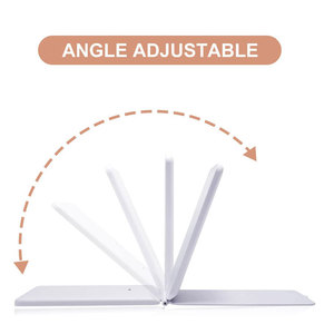 Xách tay có thể sạc lại LED Vanity gương mỏng màn hình cảm ứng với 3 độ sáng màu sắc và 10x Magnifying trang điểm compacy gương - Product Image 4