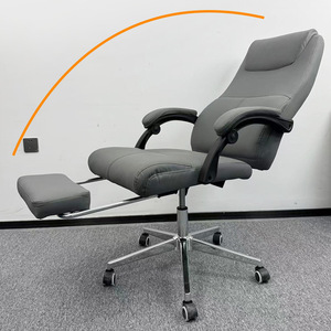 Ergonomic Office <b>Chair</b> Reclining Backrest Linked Armrests Foam Filling <b>Study</b> Gaming <b>Chair</b> Living Room Bedroom Use - Product Image 1