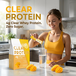 VitaHall OEM Private Label Muscle Building Workout Daily <strong>Protein</strong> Supplements Clear Whey <strong>Protein</strong> <strong>Isolate</strong> Powder - Product Image 5