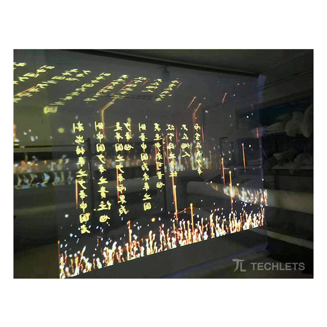 Dome Projection Screen Holographic Mesh Projector Screen for  360 Degree 3D  Stage for Fog Screen Projection
