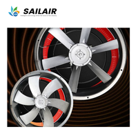 Ventilateur de sécheuse spécial, résistance à haute température, flux axial pour la circulation d'air chaud dans la salle de séchage
