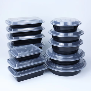 Conteneur <span class=keywords><strong>Alimentaire</strong></span> Jetable en PP de Qualité <span class=keywords><strong>Alimentaire</strong></span> avec Couvercle pour Plats à Emporter et Préparation de Repas – Tailles Variées : 12oz, 16oz, 24oz, 28oz, 32oz, 38oz - Product Image 1