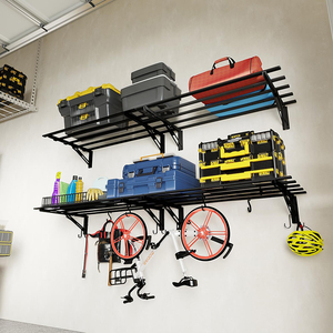 Kệ Hệ thống lưu trữ nhà để xe 2 gói Jh-mech 3.21x1.64 ft kệ nhà để xe hạng nặng tải 200 pounds kệ treo tường nhà để xe - Product Image 3