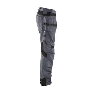 BLAKLADER - 155518609499C156 Pantalon Craftsman Gris/Noir-PANTALON DE TRAVAIL EAN 7330509590416 PANTALON DE TRAVAIL CARGO - Product Image 4