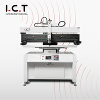I.C.T. Venta de Nueva Impresora SMT de Alta Estabilidad, Máquina de Impresión de Pasta de Soldadura para PCB, Impresora Automática de Plantillas Rentable en China
