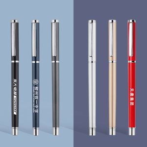 X1028 Low Moq Metal Ballpoint <b>Pen</b> Stainless Steel Penholder Ball Point Gel Ink Promotional <b>Pens</b> - Product Image 3
