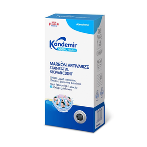 Homogénéisateur de liquides chauffé Kandemir 5000L en acier inoxydable, machine industrielle avec option de vide, équipement de mélange haute capacité - Product Image 3