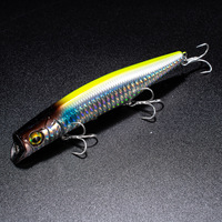 Leurre flottant Mino Plastic Freshwater Salmon Pike Shallow Lip pour la pêche en lac 12cm 21.7g