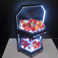 Plateau de service lumineux à LED, présentoir modulaire pour fruits et en-cas, pour bar, KTV, boîte de nuit, hôtel, buffet