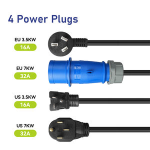 BOULTレベル<span class=keywords><strong>2</strong></span>シングルフェーズ7 Kw高速AC充電器タイプ<span class=keywords><strong>2</strong></span> 32アンプホームEv充電ステーション7kwポータブル電気自動車用 - Product Image 6
