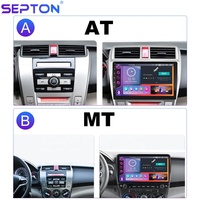 Electrónica automática para Honda City 2008 2010 2011 2012 2013 Autoradio FM GPS Audio 4G WiFi Android REPRODUCTOR DE DVD estéreo para coche