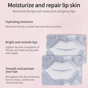 Private Label Remove Dead Skin Overnight Sleeping Lip Care Lightening Collagen Sheet Mask Lip - Product Image 4