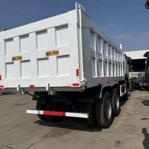 รถดัมพ์บรรทุกหนัก SINOTRUK HOWO 6x4 371 แรงม้า เครื่องยนต์ดีเซล พวงมาลัยซ้าย เครื่องยนต์ Weichai เกียร์ FAST สำหรับงานเหมืองและก่อสร้าง - Product Image 2