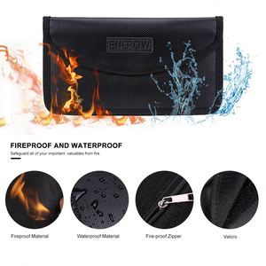 Office School Travel Use Envelope Bag Fireproof Waterproof Document Bags File <b>Folder</b> <b>Card</b> Cash Bags - Product Image 2