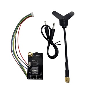 Récepteur vidéo analogique FPV VRX 16 canaux 3,3 GHz, entrée 7-36 V, haute sensibilité 97 dBm pour lunettes FPV FatShark Skyzone, vente en gros OEM ODM - Product Image 4
