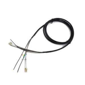 FTTA LC双工铠装光纤跳线电缆，适用于户外战术恶劣环境