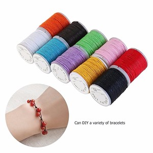 Polyester Waxed <strong>Cord</strong> Leather Wax <strong>String</strong> for Jewelry Handcrafts Accessories Shoelaces - Product Image 4