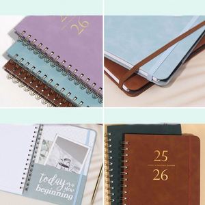 Custom Logo <b>Spiral</b> <b>Bound</b> <b>Notebook</b> Hardcover Journal Diary for Personalized Planning Note Taking Calendar Planner Promotion Gift - Product Image 3