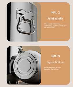 Baril scellé en acier inoxydable de qualité alimentaire pour le stockage et le transport d'huile, de lait, de thé, de vin, seau extra épais, boîte à riz domestique - Product Image 3