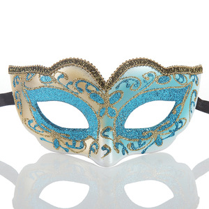 Masque de Soirée Mystérieux Vénitien Scintillant pour Enfant et Adolescente – Accessoire de Costume pour Halloween, Bal de Promo, Soirée ou Bar - Product Image 4