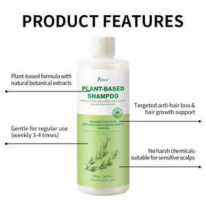 Champú Voluminizador de Romero Orgánico Personalizado, Champú Reparador Herbal Anticaída y para el Crecimiento del Cabello - Product Image 3