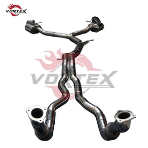 Sistema de Escape VORTEX SUS304 Valvetronic Catback+Tubo Delantero para AUDI RS5 B9 2.9T 2019-2025, Punta Especial, Control Remoto, Instalación Directa - Product Image 5