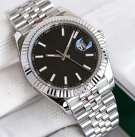 Montre mécanique automatique de luxe pour homme, bracelet en acier inoxydable, affichage de la date, montre d'affaires, pour homme