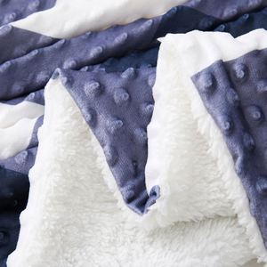 Sherpa Blanket Twin Plaid Thick Bed Blanket, Super Soft <b>Flannel</b> Fuzzy Fleece Reversible Velvet Plush Warm Blanket for Couch - Product Image 6