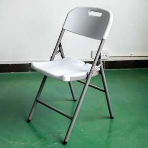 P Wholesale Lightweight Foldable <b>White</b> <b>Chair</b> Portable Outdoor Plastic Garden Party Hotel Dining <b>Chairs</b> for Events Rental - Product Image 6