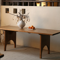 Table basse Habesha de luxe moderne en bois massif, mobile, style Mid-Century, pour salon, maison, hôtel, villa, projet d'aménagement intérieur