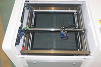Tube laser de qualité supérieure 4040 40w 50w, commande Ruida M2, refroidissement par eau, accessoires rotatifs, machine de gravure et de découpe laser CO2