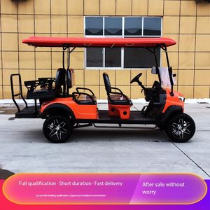 6 voiturette de golf touristique région pittoresque hôtels réception véhicule de patrouille à quatre roues hors route visite véhicule touristique électrique - Product Image 4