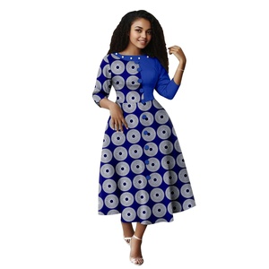 Ankara Latest Kitenge Fashion High Waist Kitenge Dresses 2023 New African  Print Design