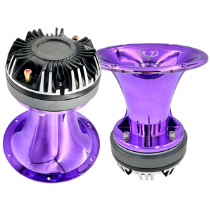 Loa kèn chuyên nghiệp MAX 600W màu tím, chống tia cực tím, mạ crôm, với trình điều khiển nén titan cuộn dây thoại 2 inch - Product Image 1