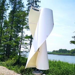 400w 12v 24v 48V Alternative Energy Wind <b>Generator</b> for Home and Low Wind Area Vertical Wind Turbine - Product Image 5