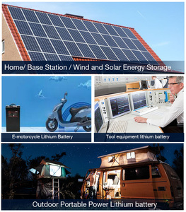 Ciclo profundo baterías recargables 12V de iones de litio de 24V de almacenamiento de energía solar lifepo4 batería - Product Image 6