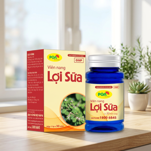 โปรโมชั่นผลิตภัณฑ์เสริมอาหารเพื่อสุขภาพเวียดนาม PQA PHARMACEUTICAL JSC แคปซูลสำหรับให้นมบุตร ช่วยเสริมสร้างการไหลเวียนโลหิตสำหรับสตรีที่ให้นมบุตร - Product Image 3