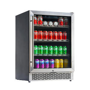 Vitrine Réfrigérée Commerciale Intelligente Grande Capacité pour Bières et Boissons, Réfrigérateur à Compresseur avec Porte Vitrée pour Vins, Idéal pour la Cuisine et la Maison - Product Image 1