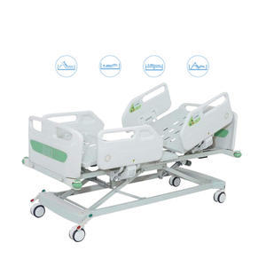Revêtement en acier de meubles hospitaliers <span class=keywords><strong>Lit</strong></span> de clinique manuel à manivelle simple/un pour utilisation par les patients Prix bon marché WN613 - Product Image 3