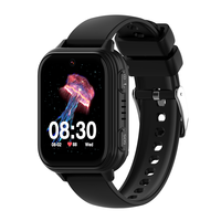 Montre connectée GPS 4G Android Wonlex KT33 OEM pour enfants avec carte SIM, appel SOS, fréquence cardiaque, podomètre IA, déverrouillage facial, mode école