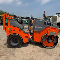 Compacteur vibrant à double tambour HAMM HD14 d'occasion, 2018, 5 tonnes, prêt à l'emploi