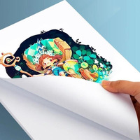 Papel Bond Tamaño A4 en Oferta, 70/75/80 g/m², Blanco, Grueso, para Arte, Pintura, Manualidades y Proyectos Artísticos