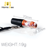 Embouts de chicha en résine personnalisés avec logo Horns Bee, embouts de chicha avec filtre à chaîne, accessoires pour fumer, colorés, réutilisables